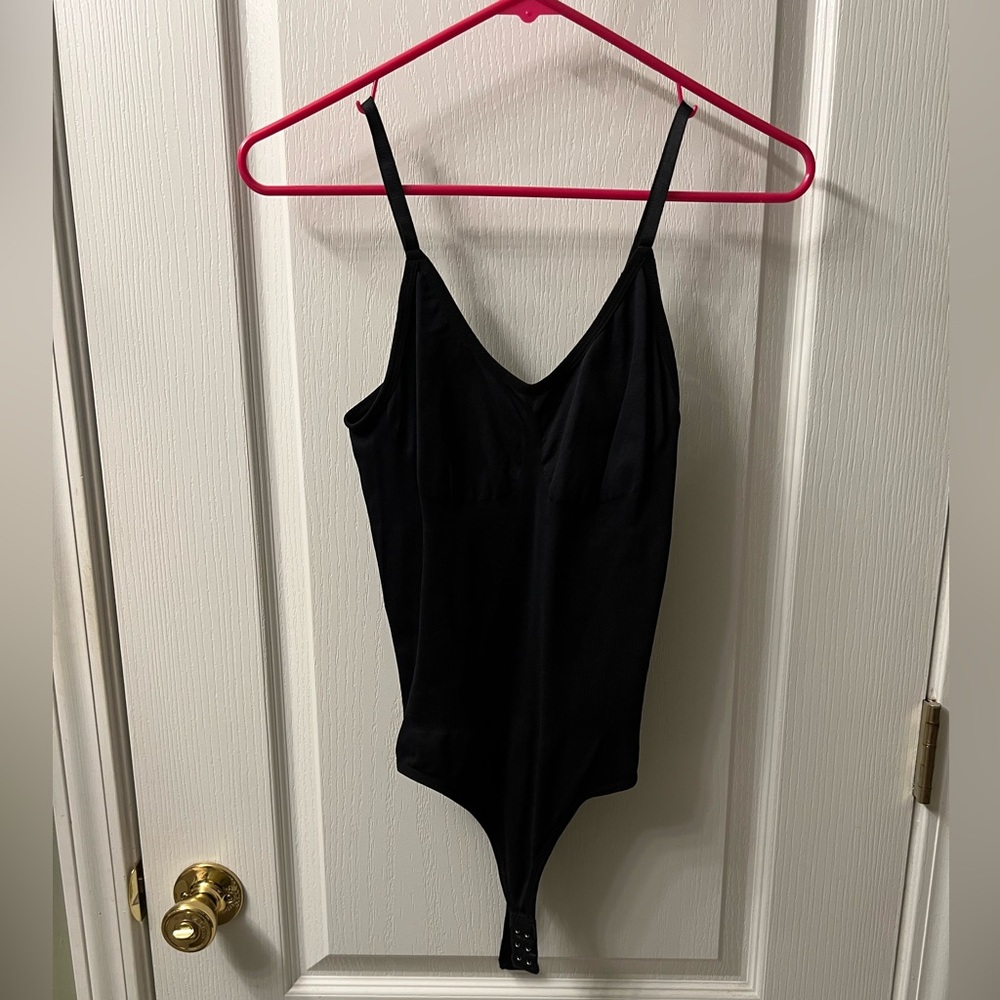 Black Strappy Bodysuit